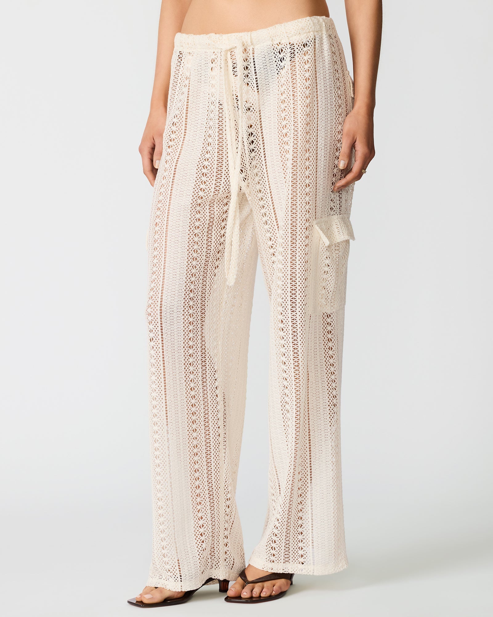 CROCHET BIKINI COVER-UP PEARL