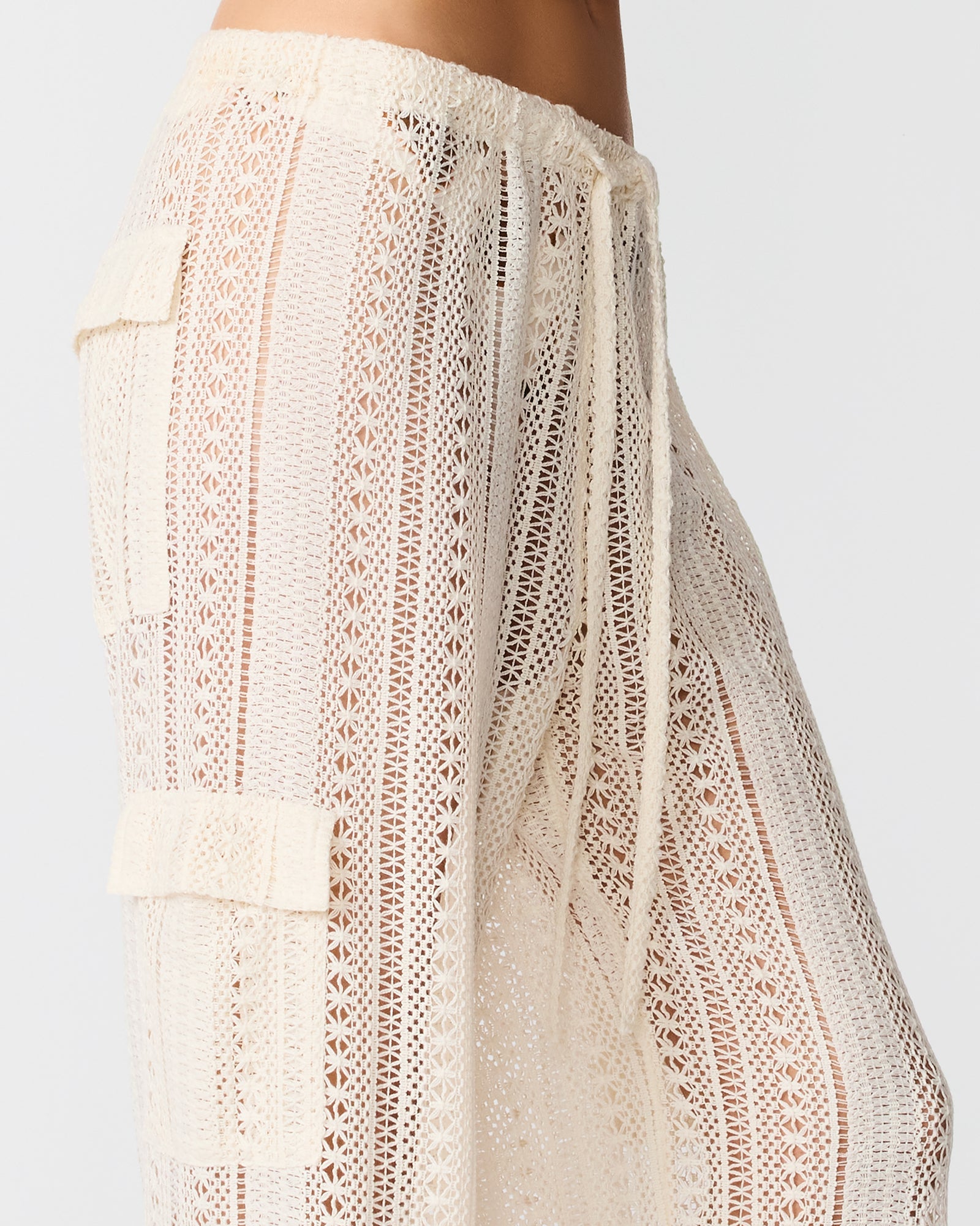 CROCHET BIKINI COVER-UP PEARL