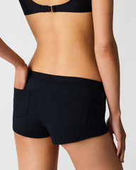 WHAT A STUD BIKINI BOTTOM BLACK