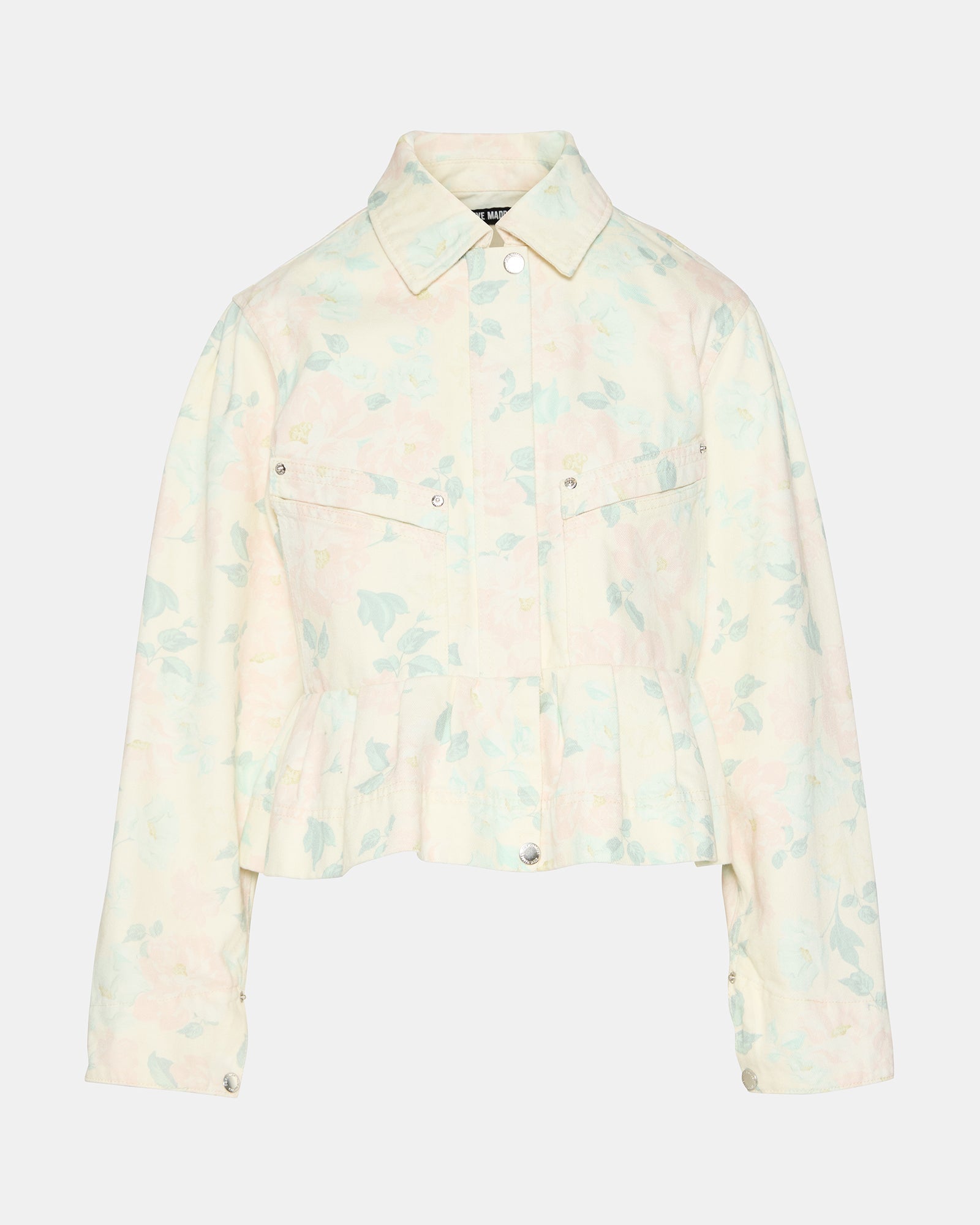 SLOAN FLORAL JACKET PEACH BEIGE