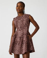 IRINNA DRESS HOT SPOTS PRINT