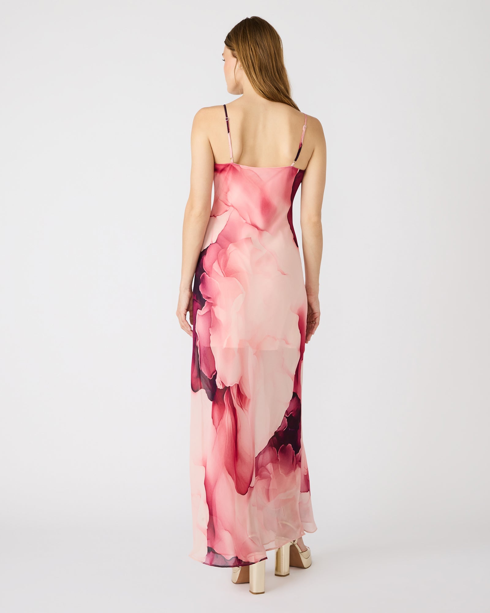 MAXINIA DRESS CORAL CLOUD