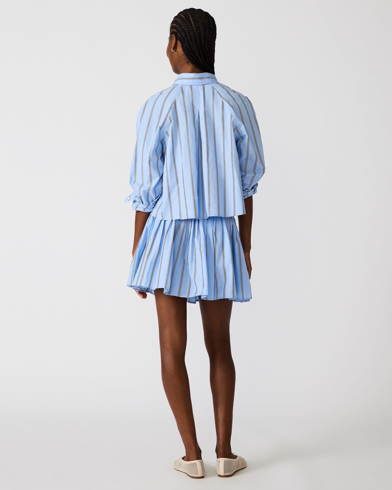 TYRIA SKIRT ESTATE BLUE