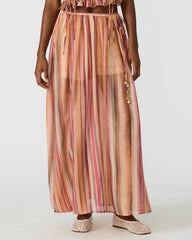 SHILLOH SKIRT STRIPE MULTI