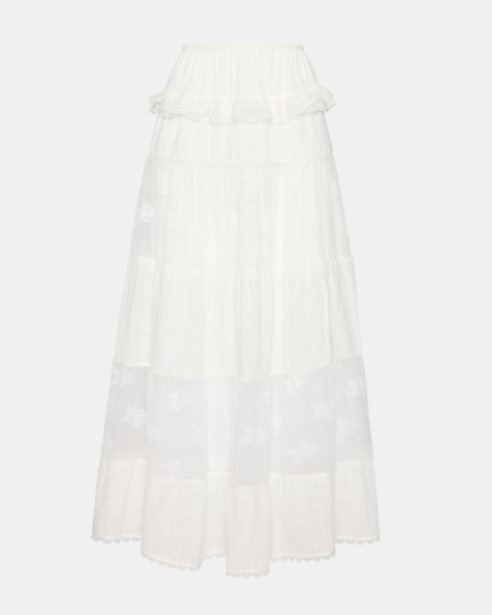 TARRYN SKIRT SNOW WHITE