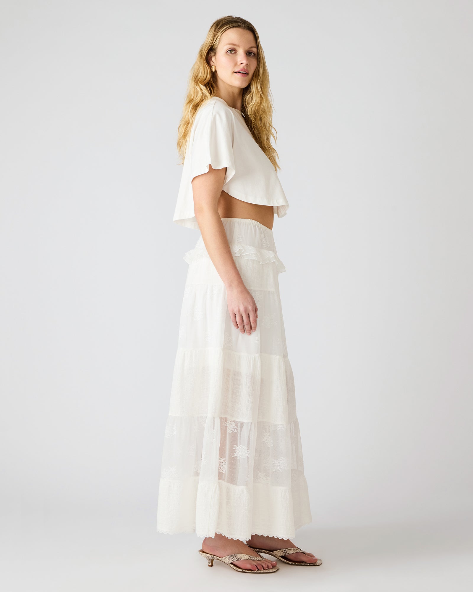 TARRYN SKIRT SNOW WHITE