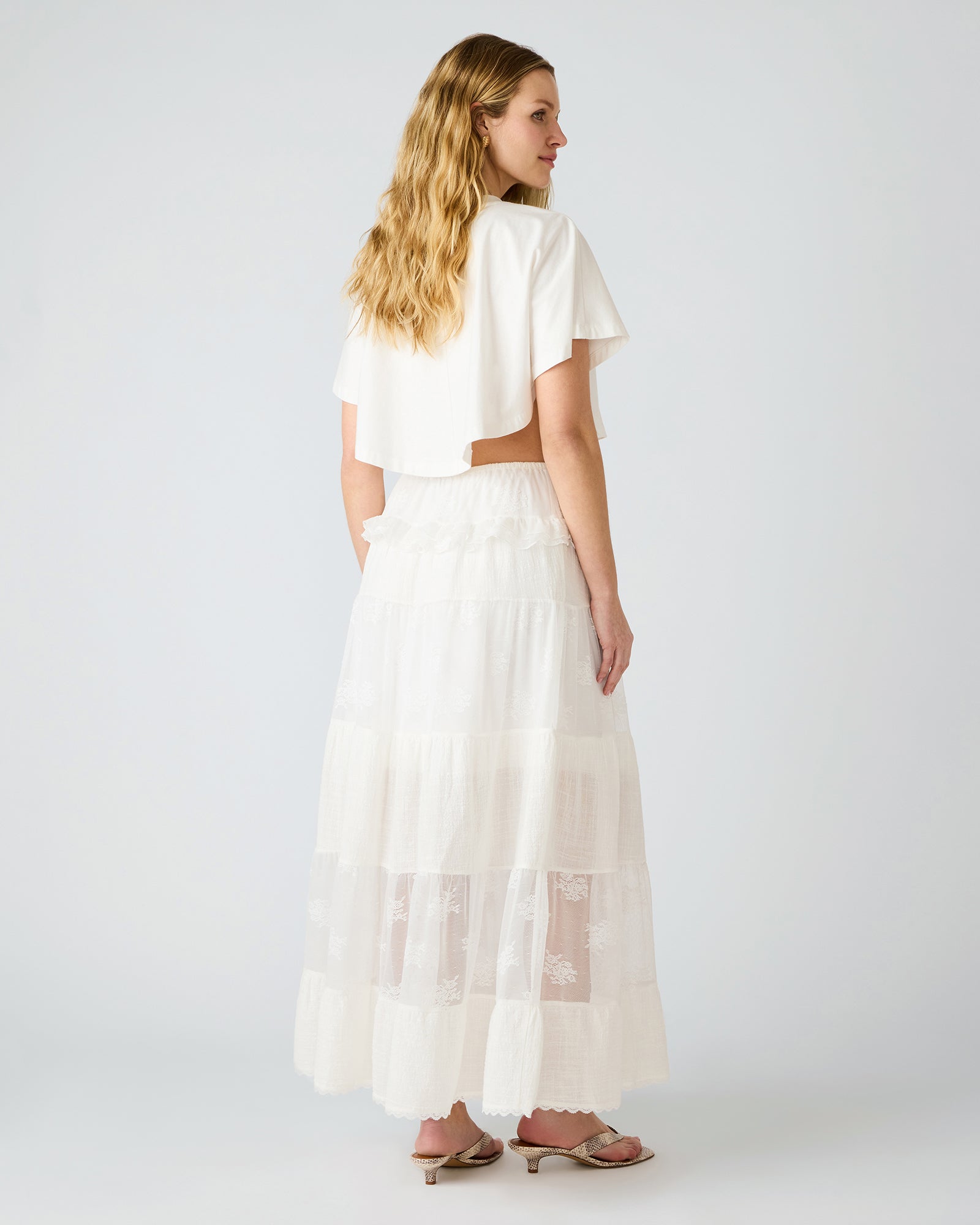 TARRYN SKIRT SNOW WHITE