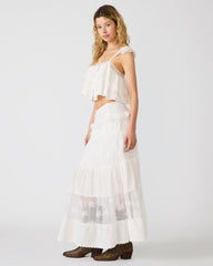 TARRYN SKIRT SNOW WHITE
