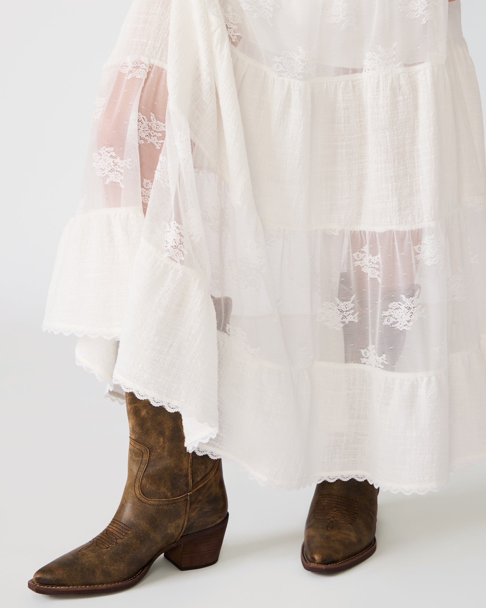 TARRYN SKIRT SNOW WHITE