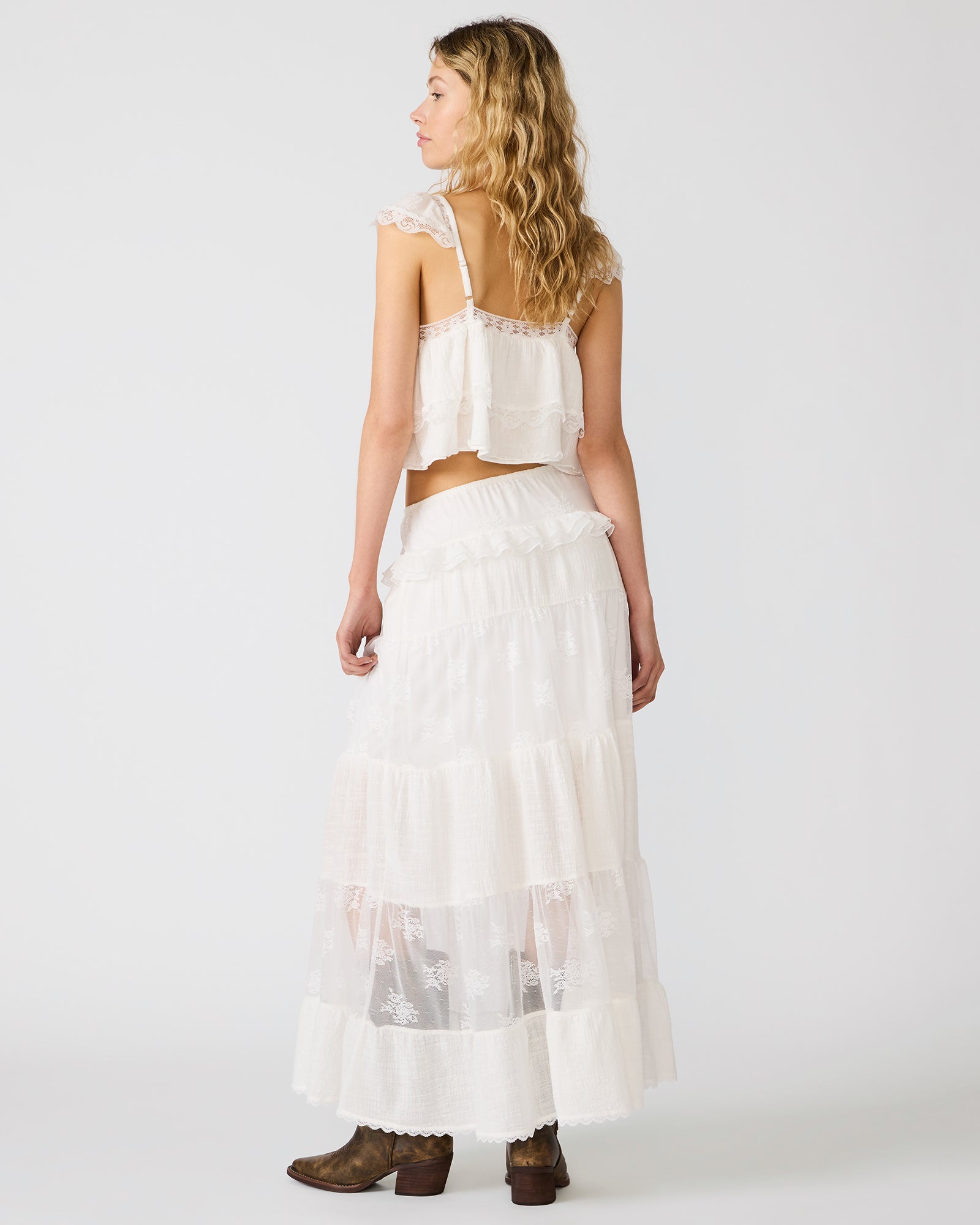TARRYN SKIRT SNOW WHITE