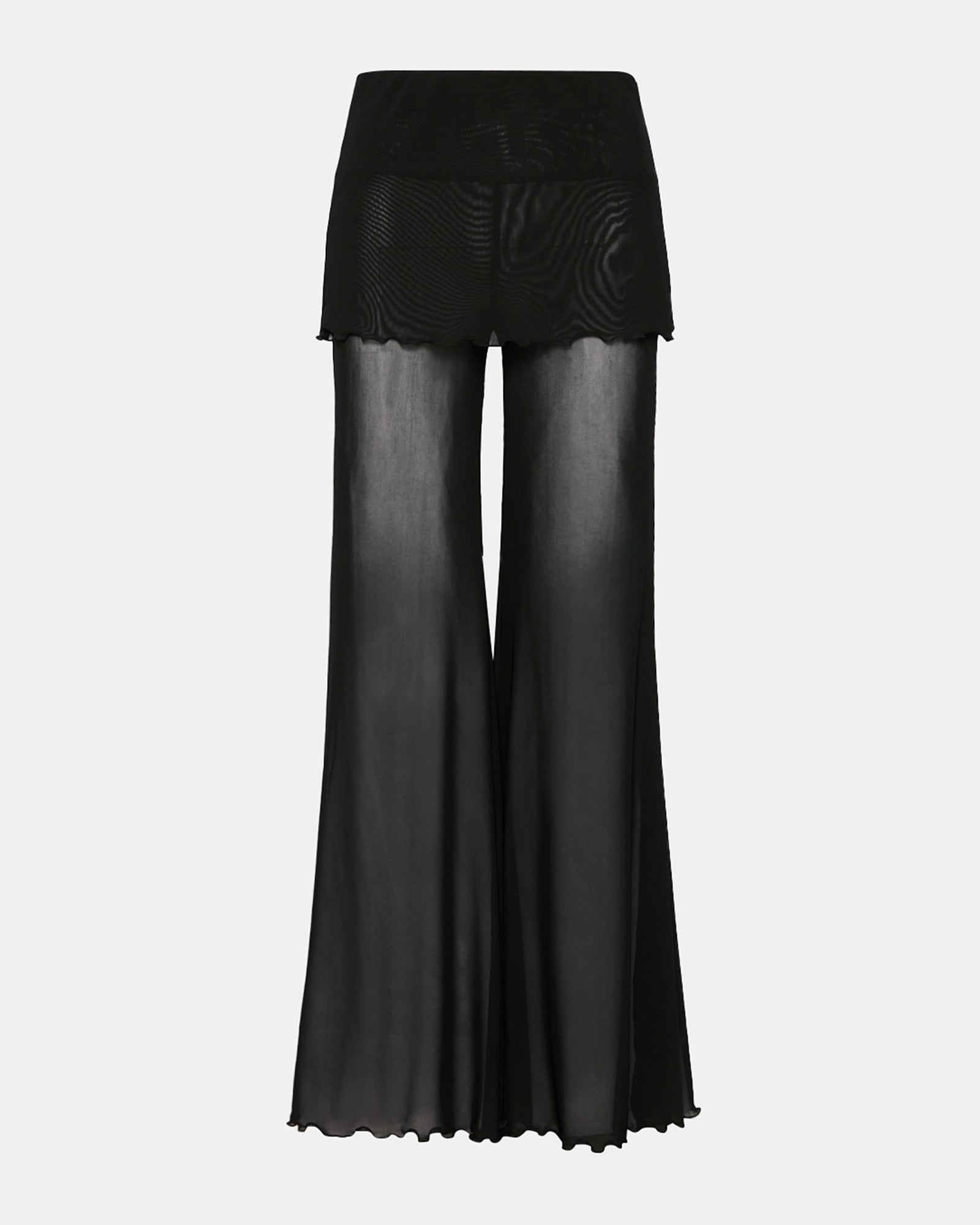 VEADA KNIT PANTS BLACK