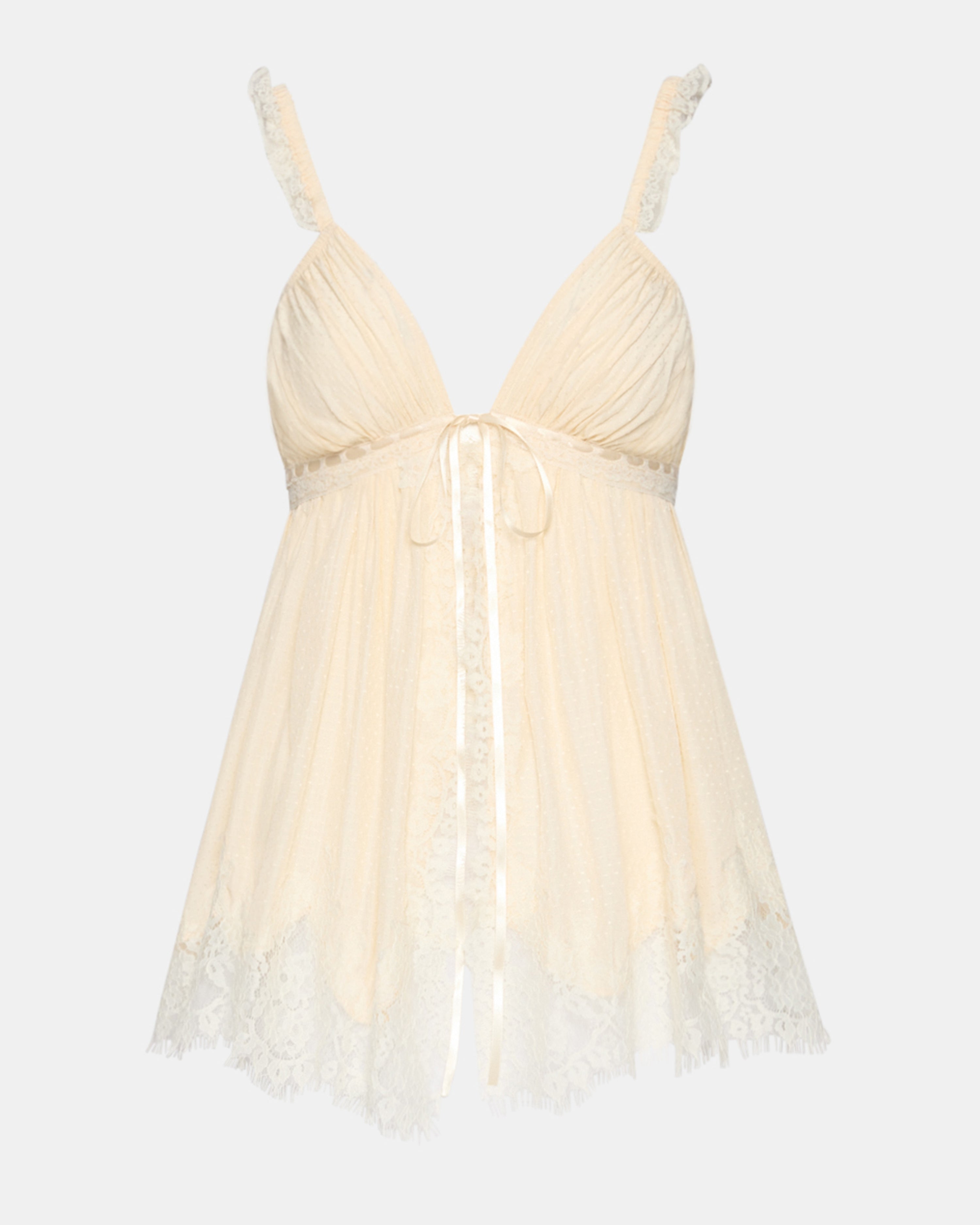 MAZIE TOP BIRCH WHITE