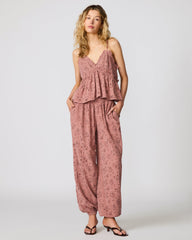 BRYNA TOP BURNT CORAL