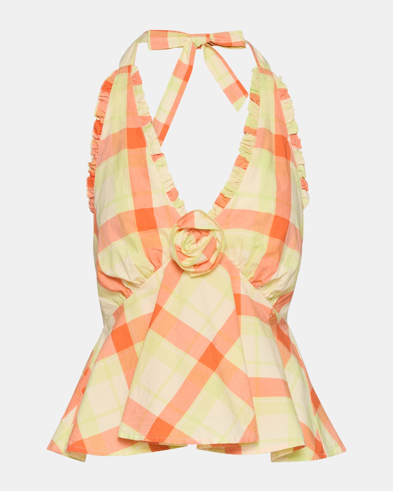 TANIA TOP PLAID