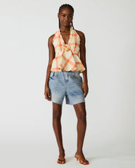 TANIA TOP PLAID