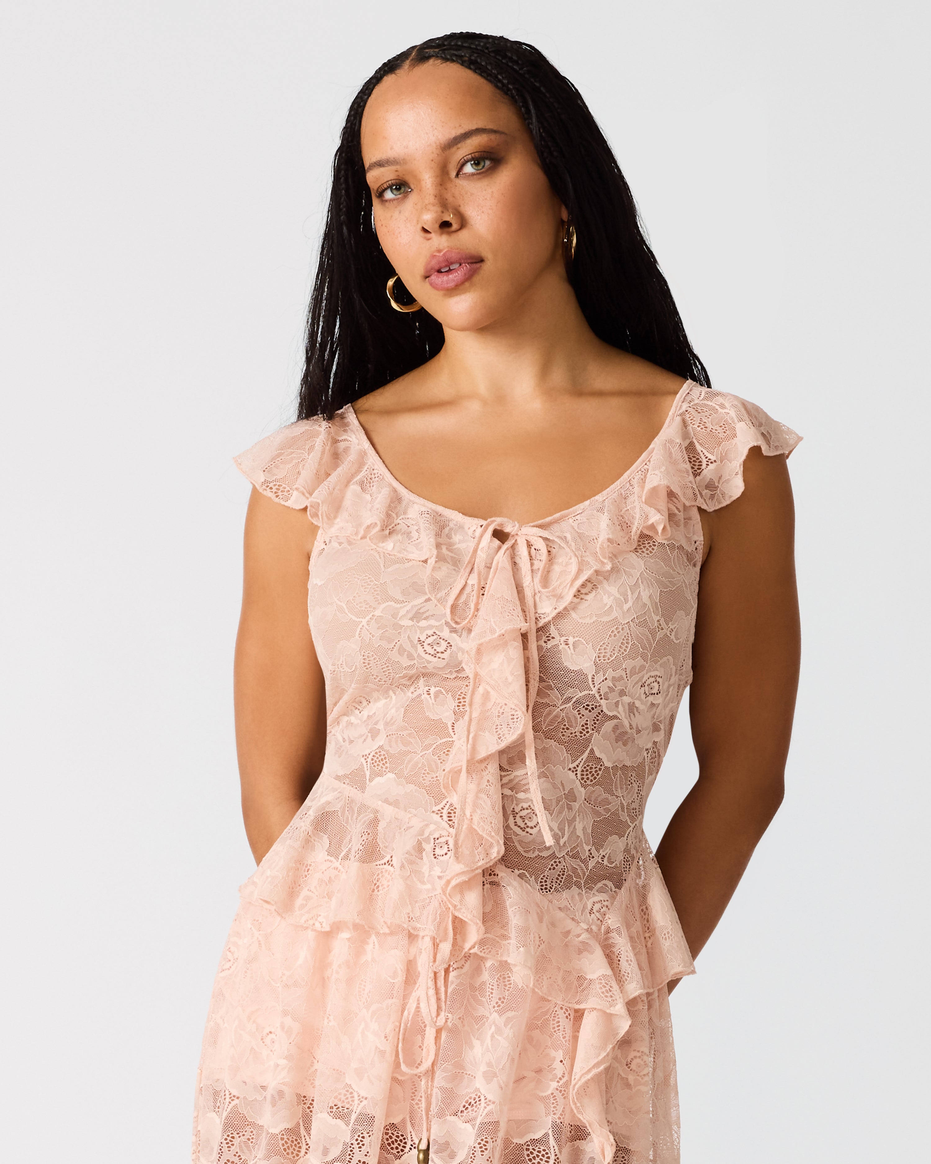 KASEY KNIT TOP ENGLISH ROSE