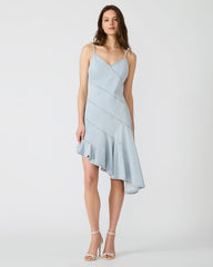ELLIS DRESS HAZEY BLUE