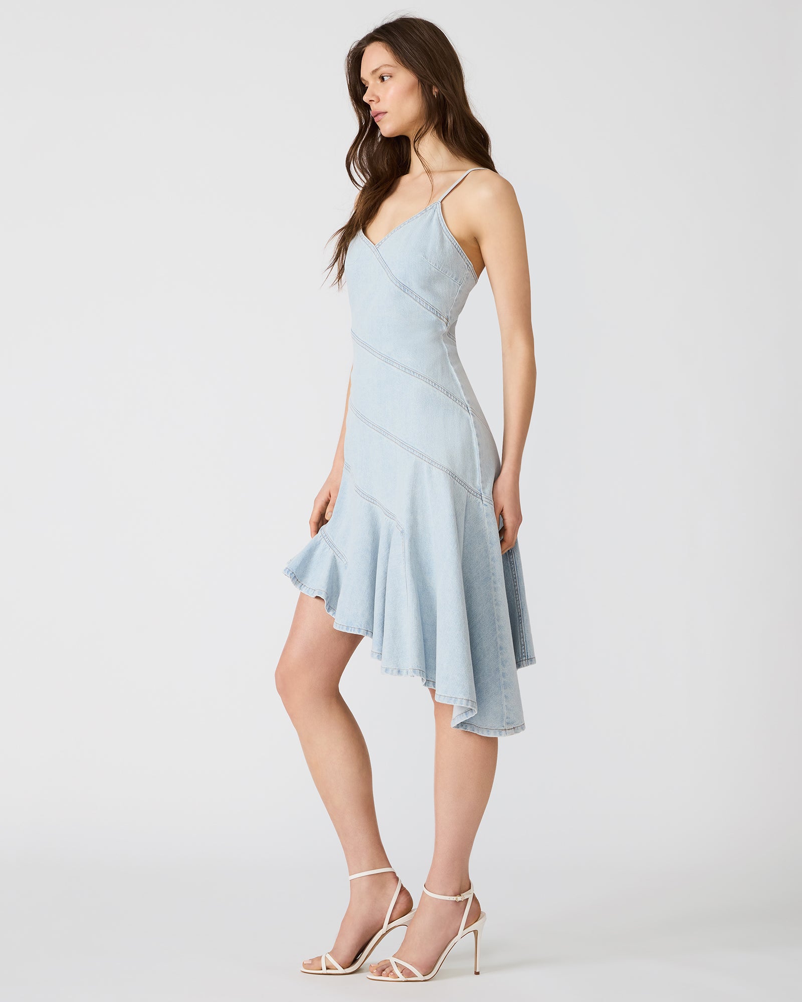ELLIS DRESS HAZEY BLUE