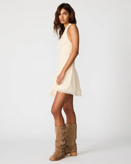 LIZA DRESS BIRCH WHITE