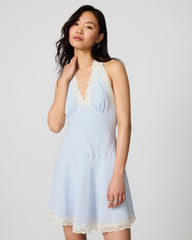 LIZA DRESS BLUE ICE