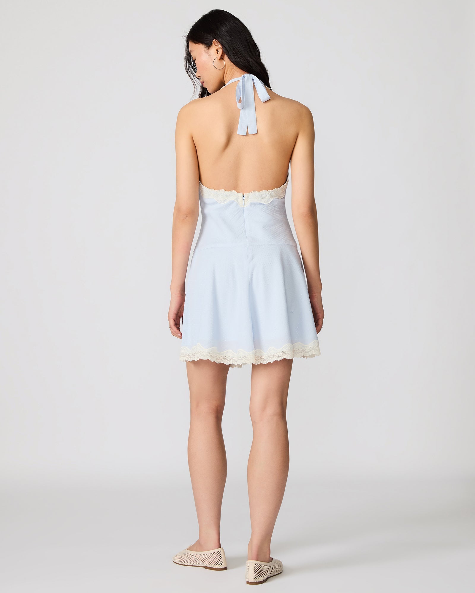 LIZA DRESS BLUE ICE