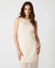NYSSA DRESS IVORY