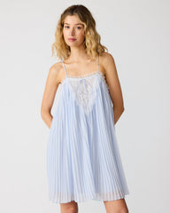HELLEN DRESS BLUE ICE