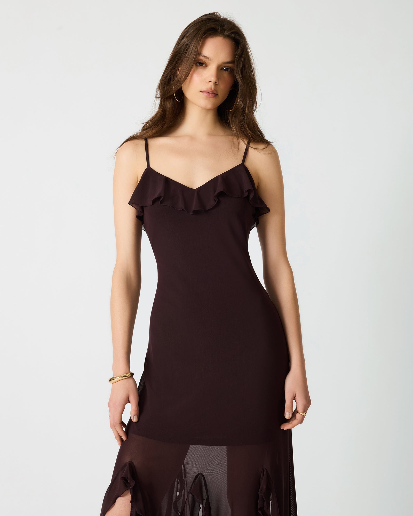 MARIANE DRESS CHOCOLATE