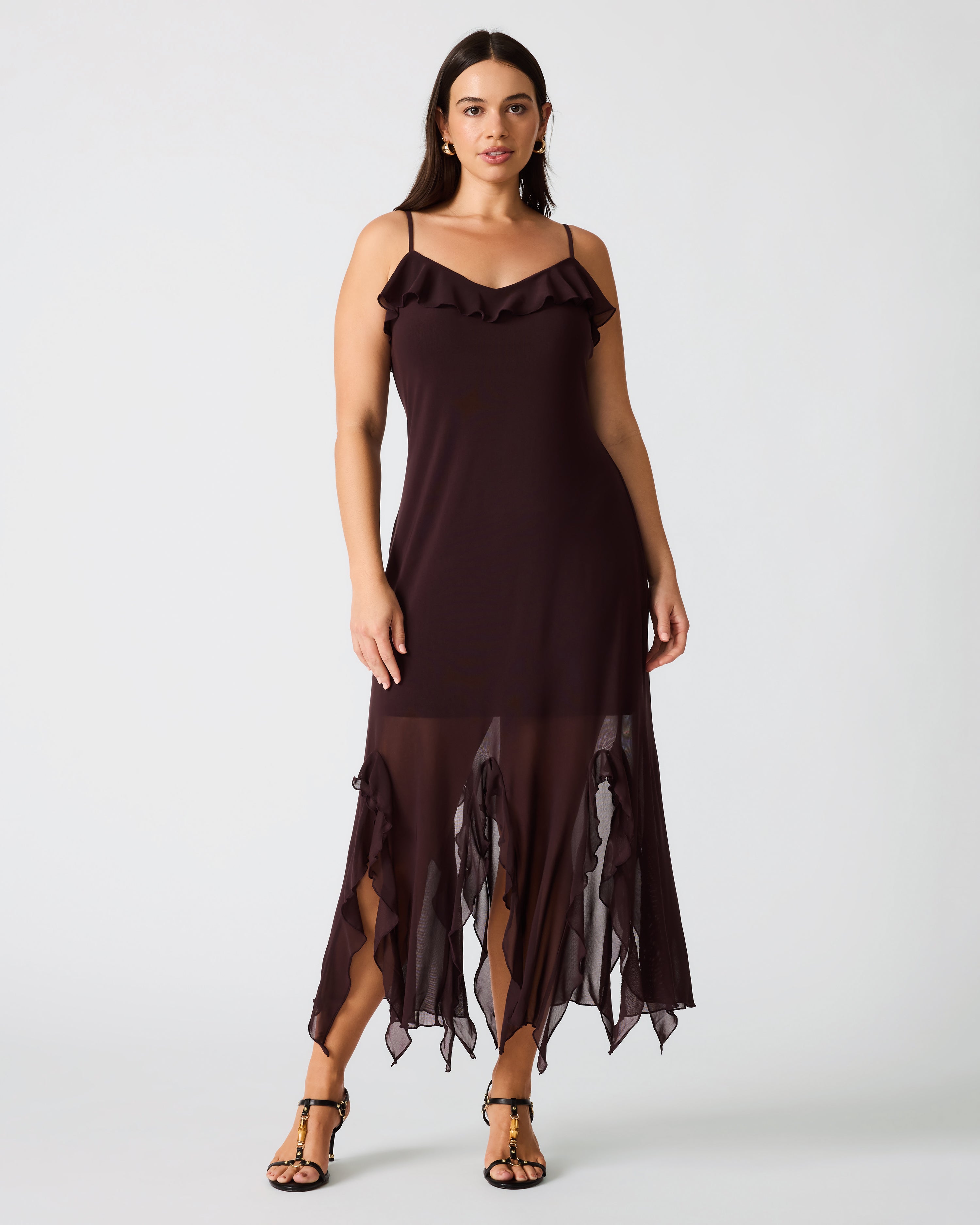 MARIANE DRESS CHOCOLATE
