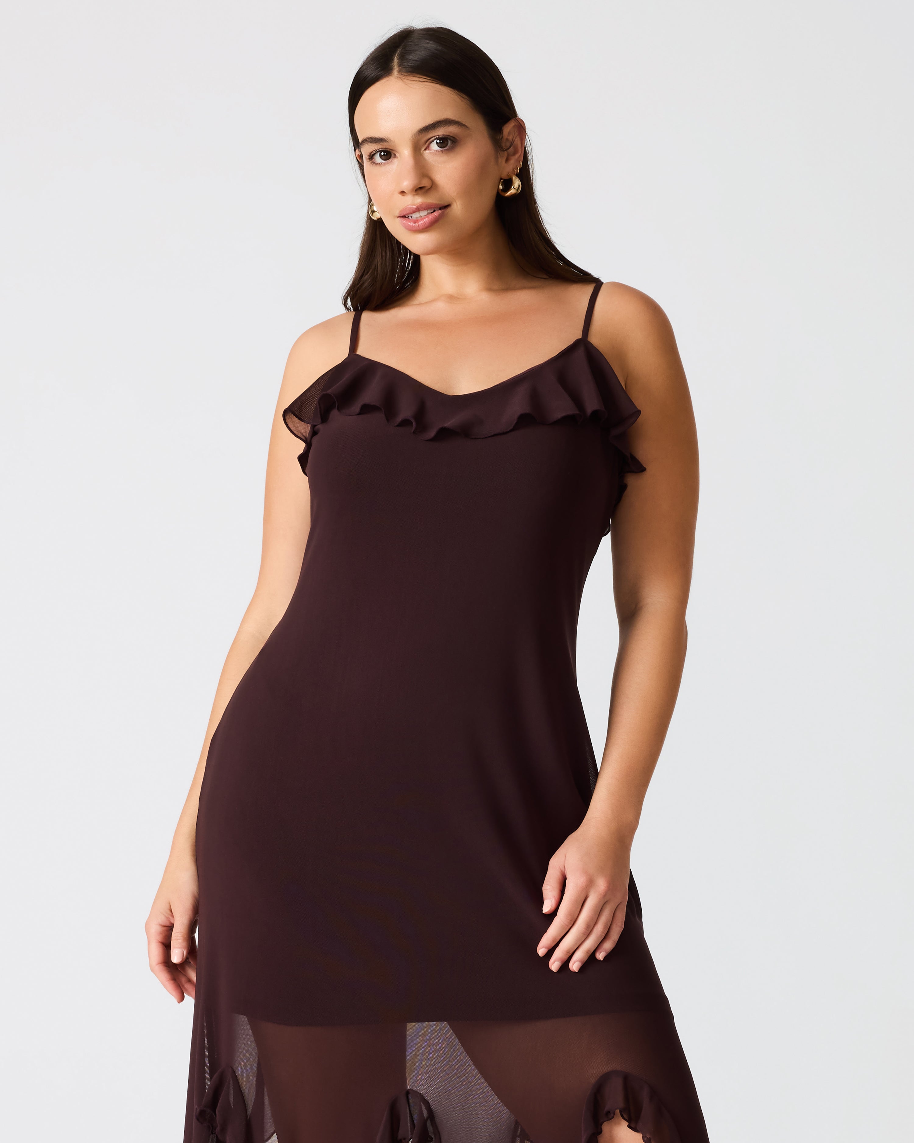 MARIANE DRESS CHOCOLATE