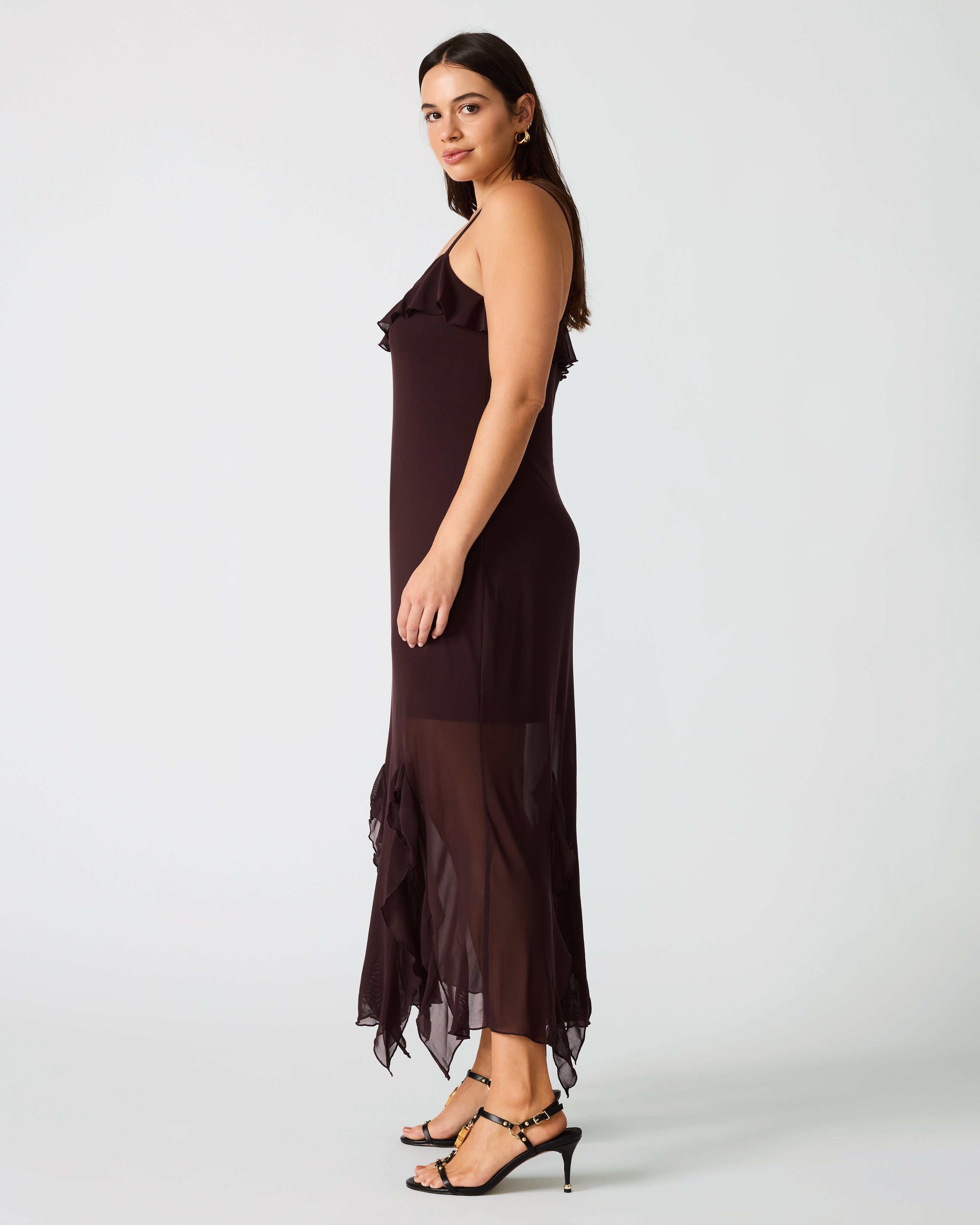 MARIANE DRESS CHOCOLATE