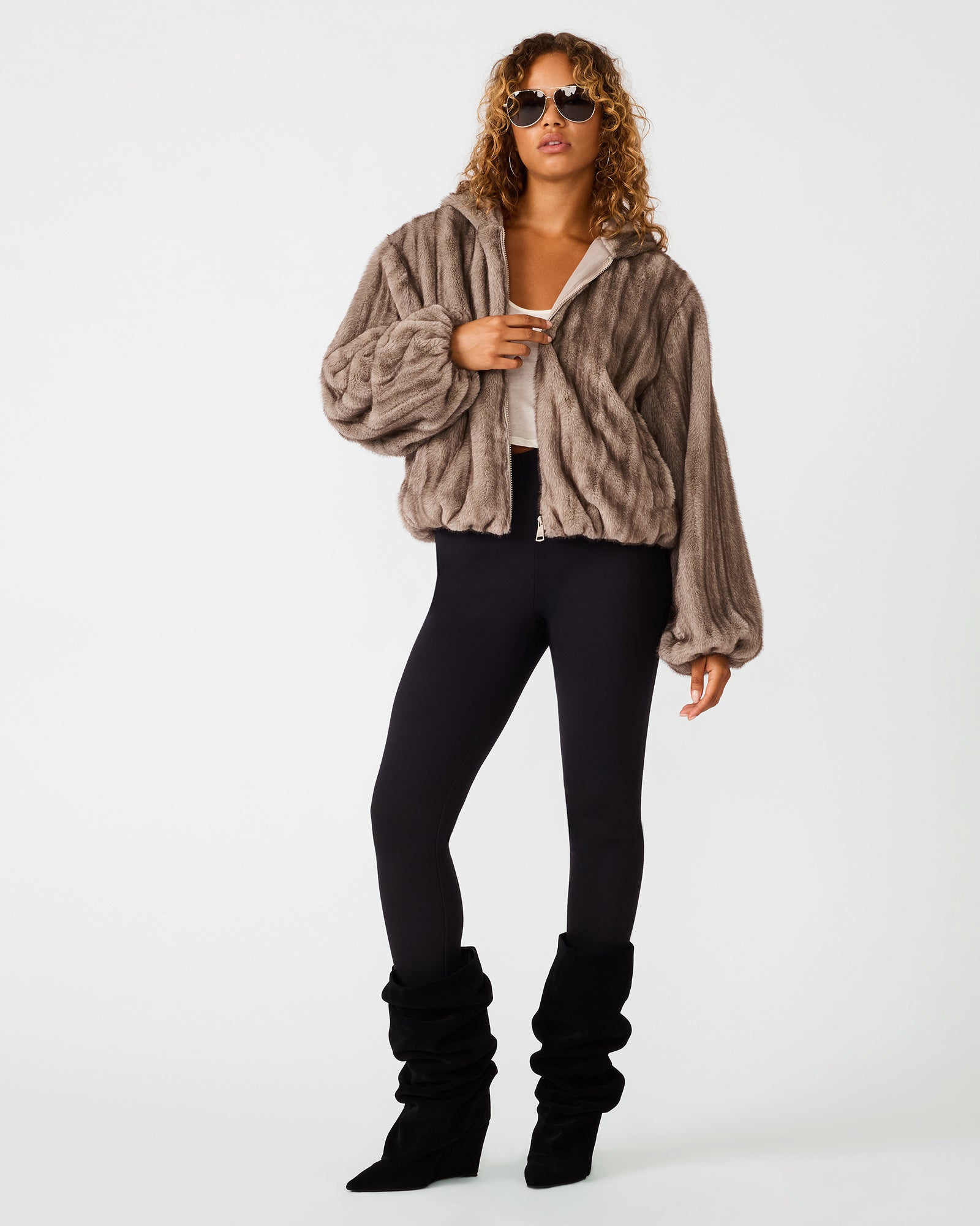 MAVIS JACKET SILVER GREY