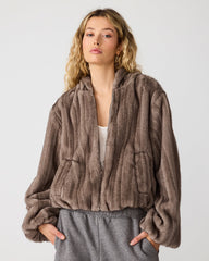MAVIS JACKET SILVER GREY