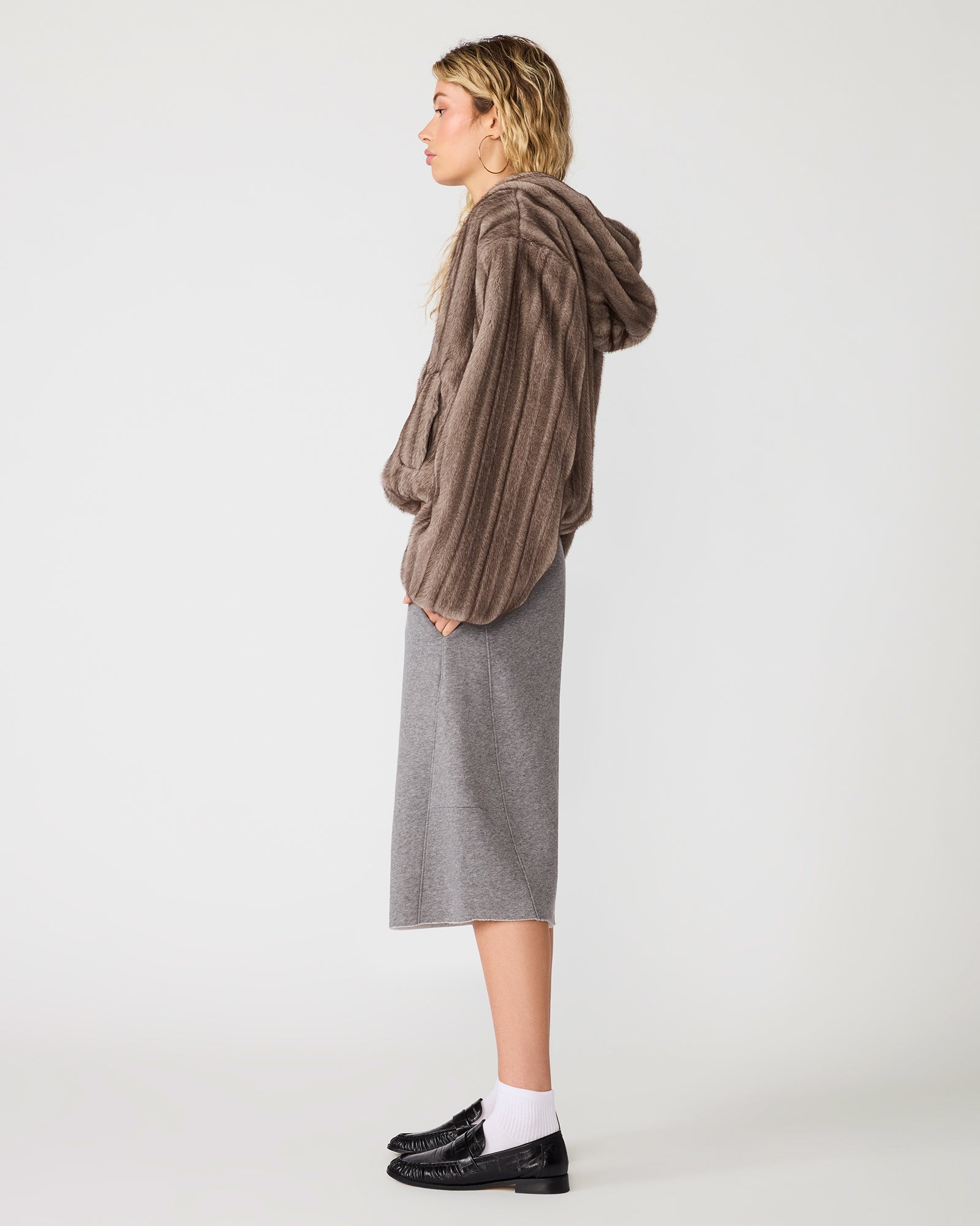 MAVIS JACKET SILVER GREY