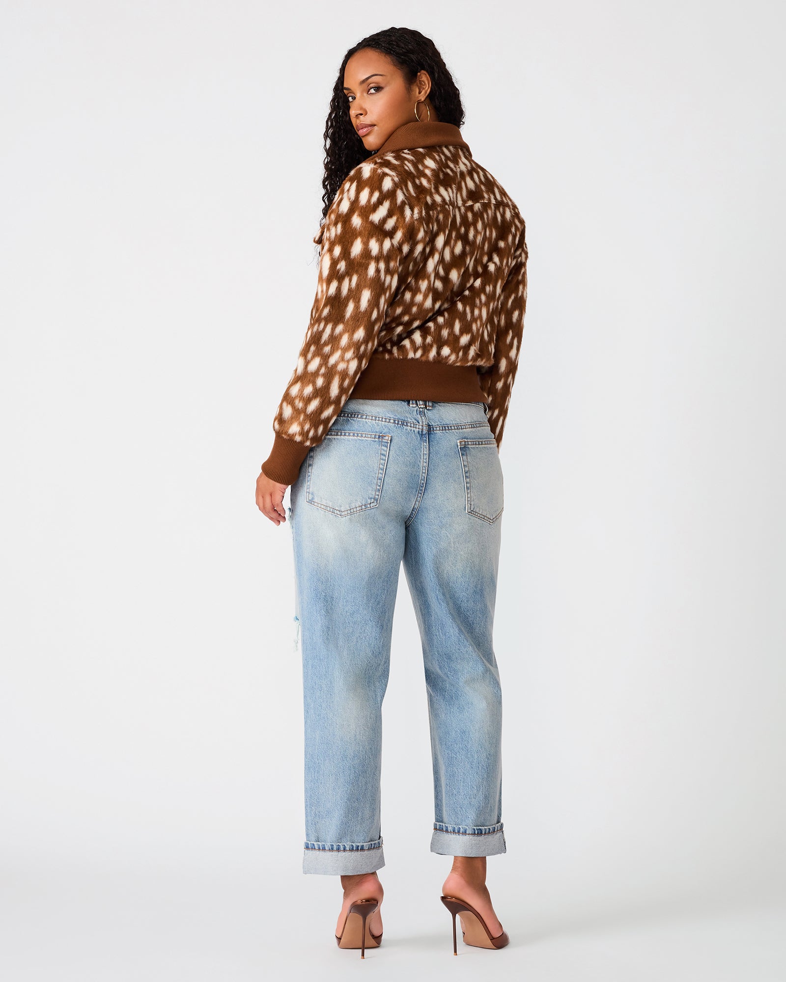 HUNTON JACKET ABSTRACT DOT