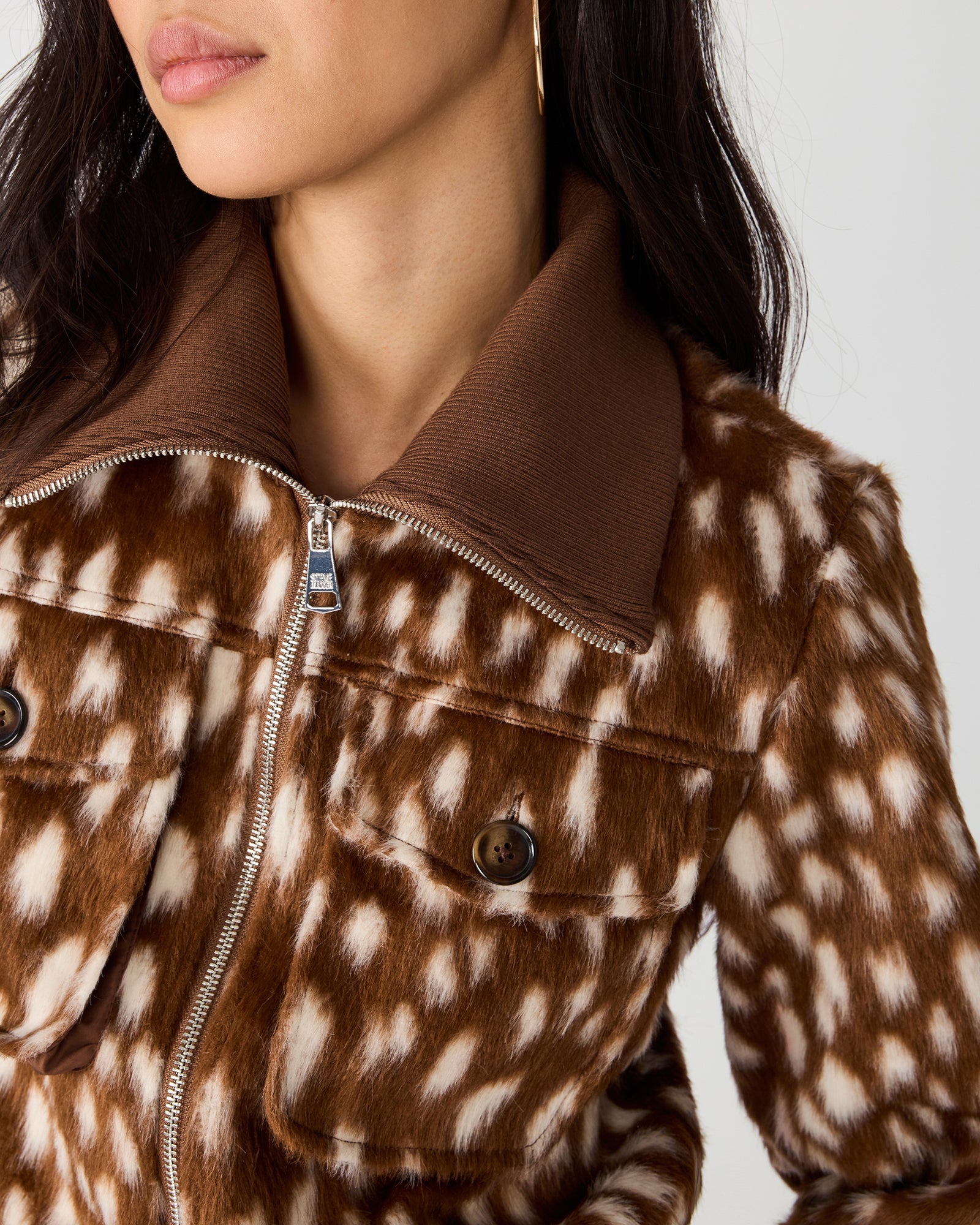 HUNTON JACKET ABSTRACT DOT