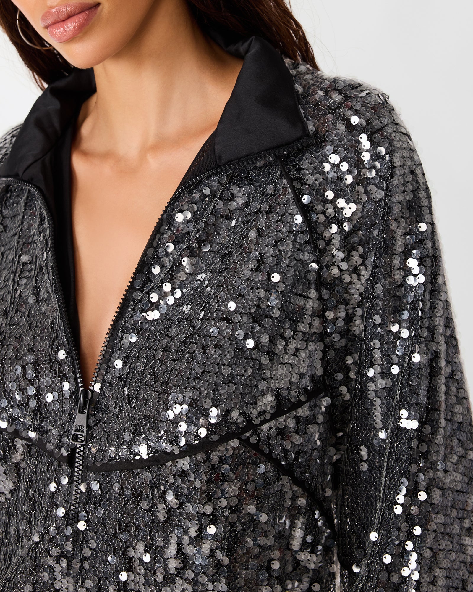 JACEY JACKET BLACK SEQUIN