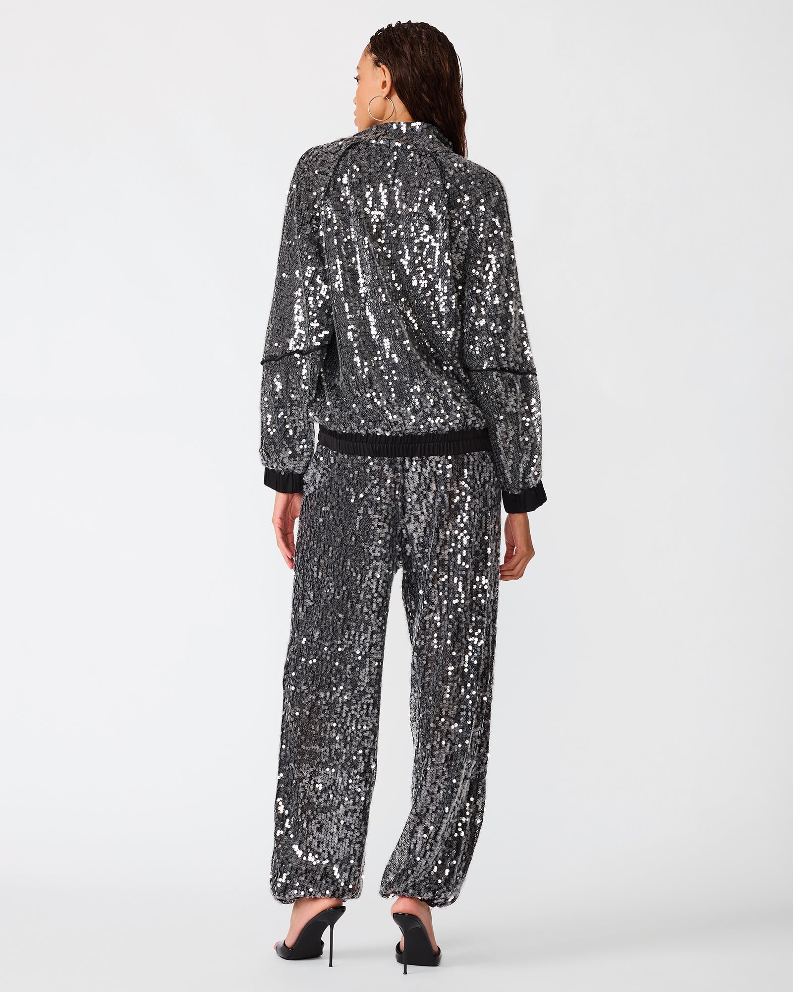 JACEY JACKET BLACK SEQUIN