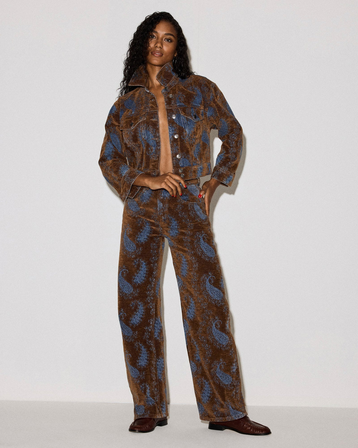 THE SYDNEE JEAN TEAL PAISLEY
