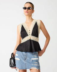 ELINOR TOP BLACK