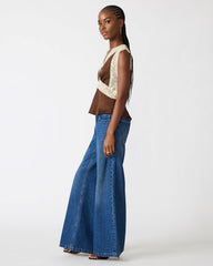 ELINOR TOP DARK ESPRESSO