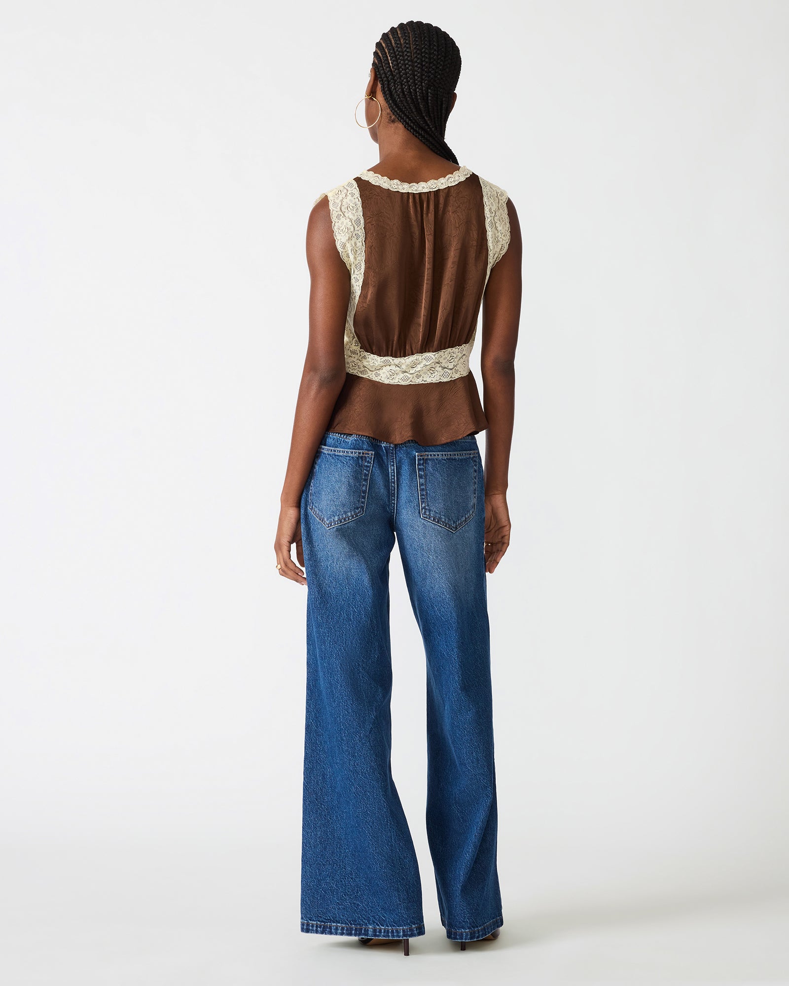 ELINOR TOP DARK ESPRESSO