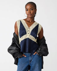 ELINOR TOP MIDNIGHT