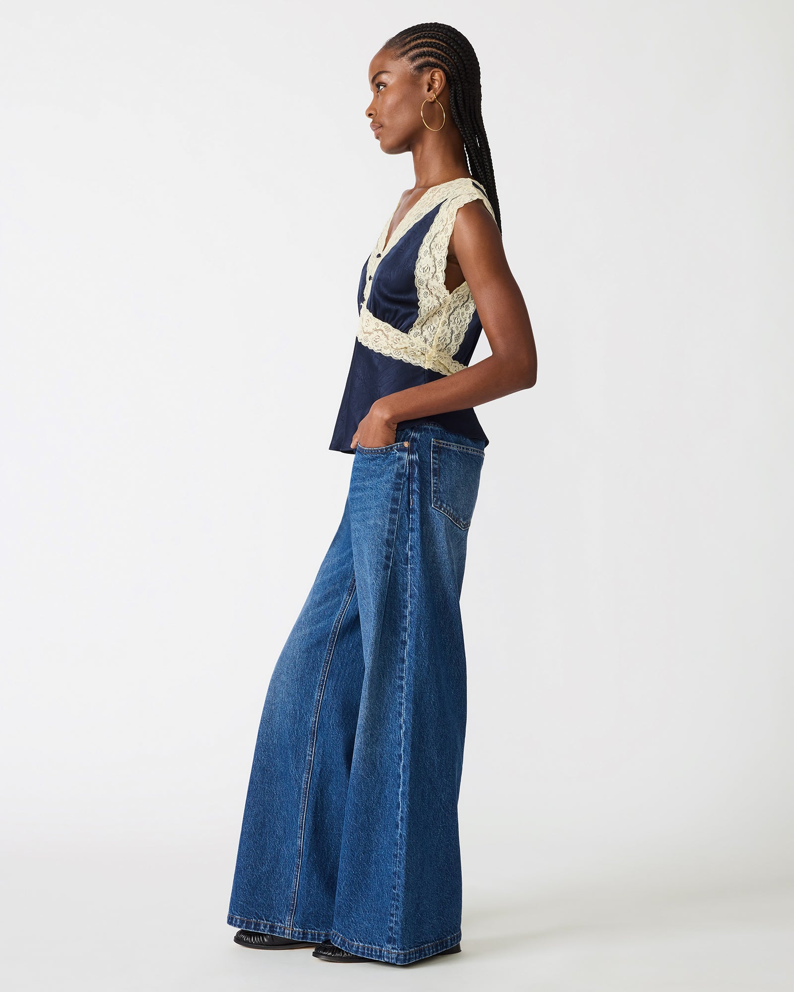 ELINOR TOP MIDNIGHT