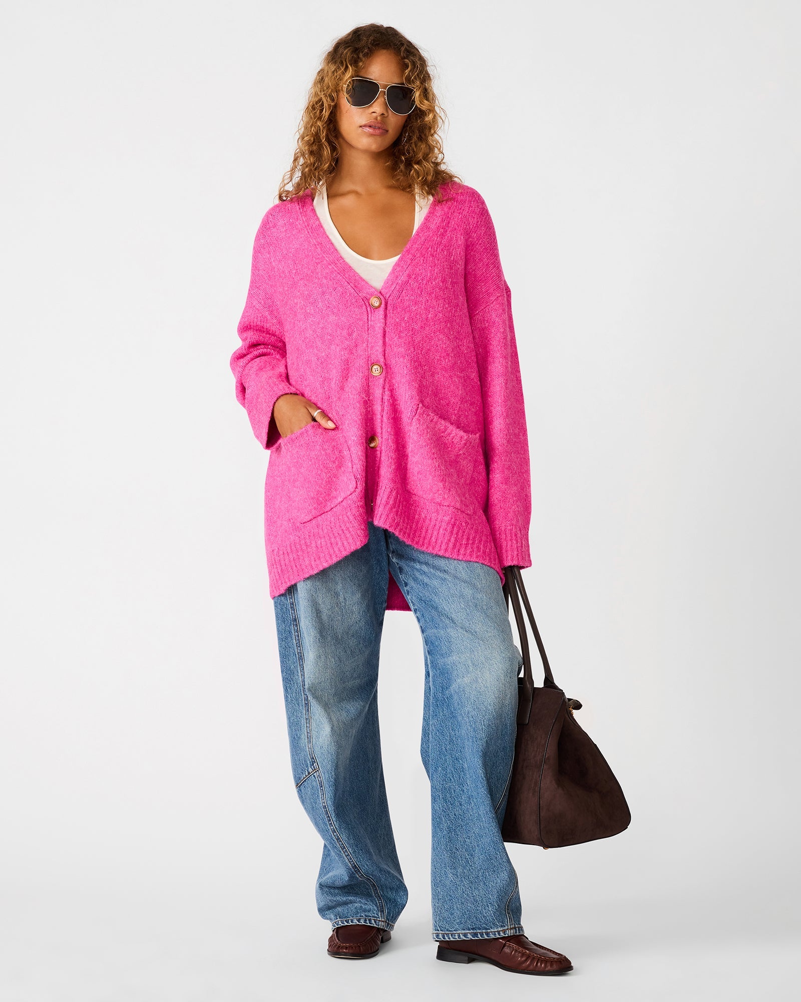 FINLEY SWEATER PINK VIOLET