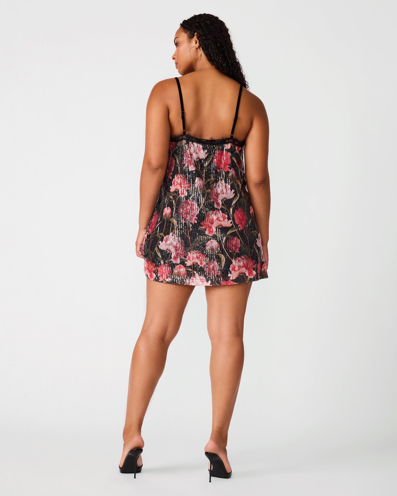 RIANNA DRESS ROSE FROST