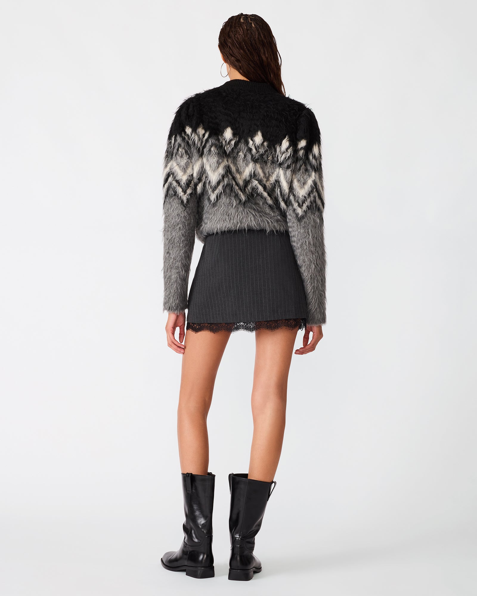 TIFFANIE SKIRT GRIFFIN GREY