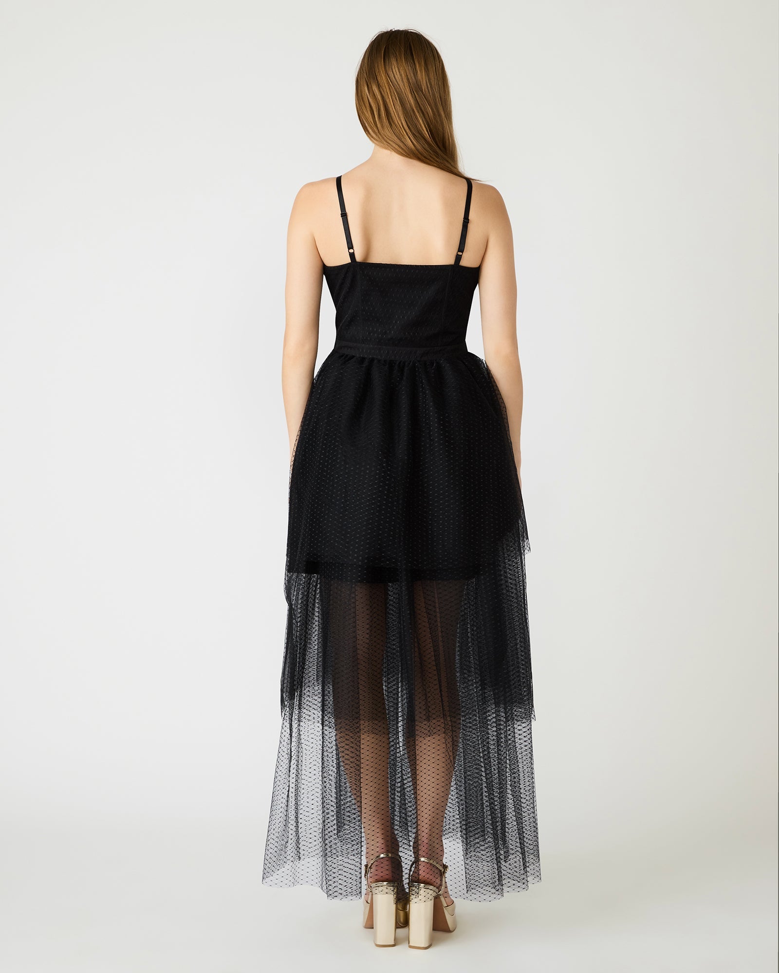EMILY TULLE DRESS BLACK