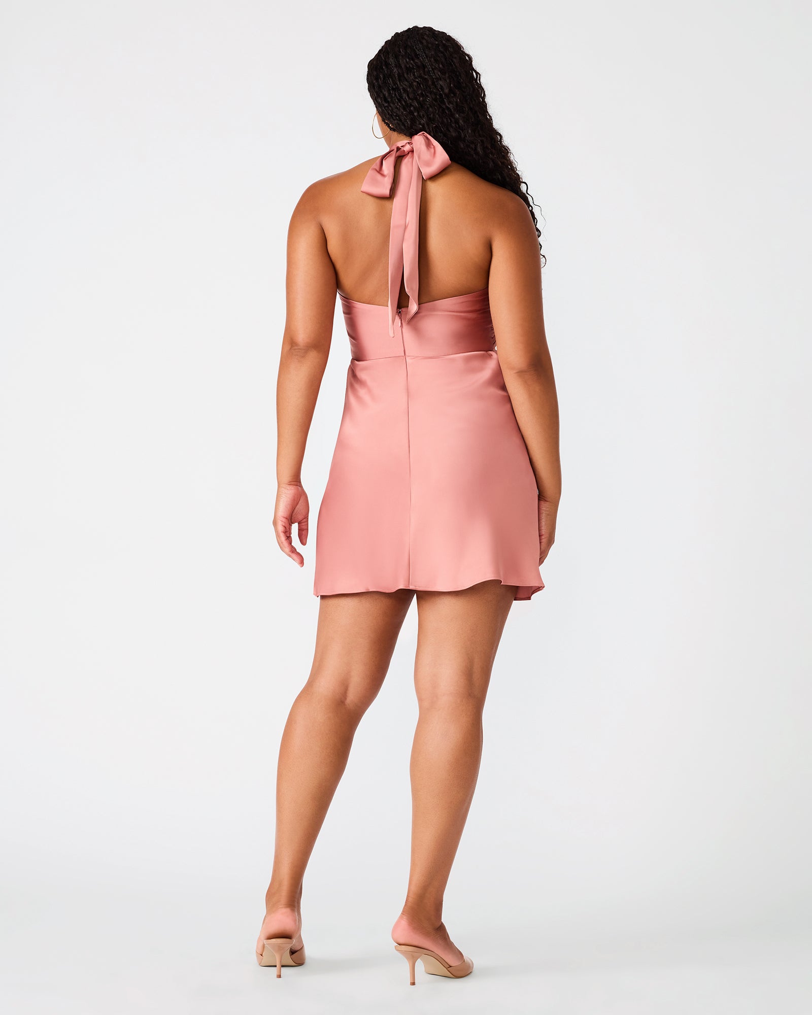 EVIANA DRESS ROSE NUDE