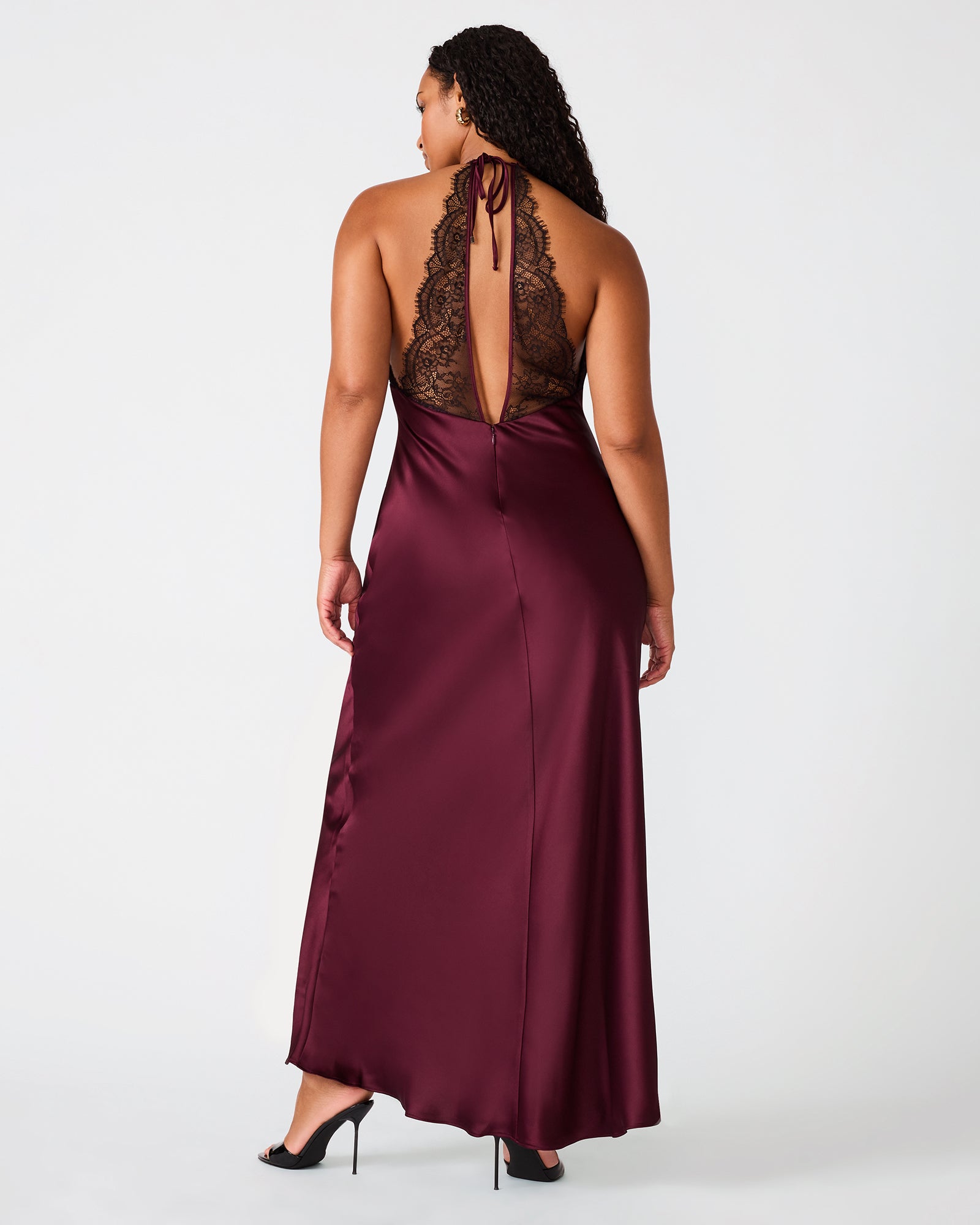 PHIA DRESS DEEP FIG